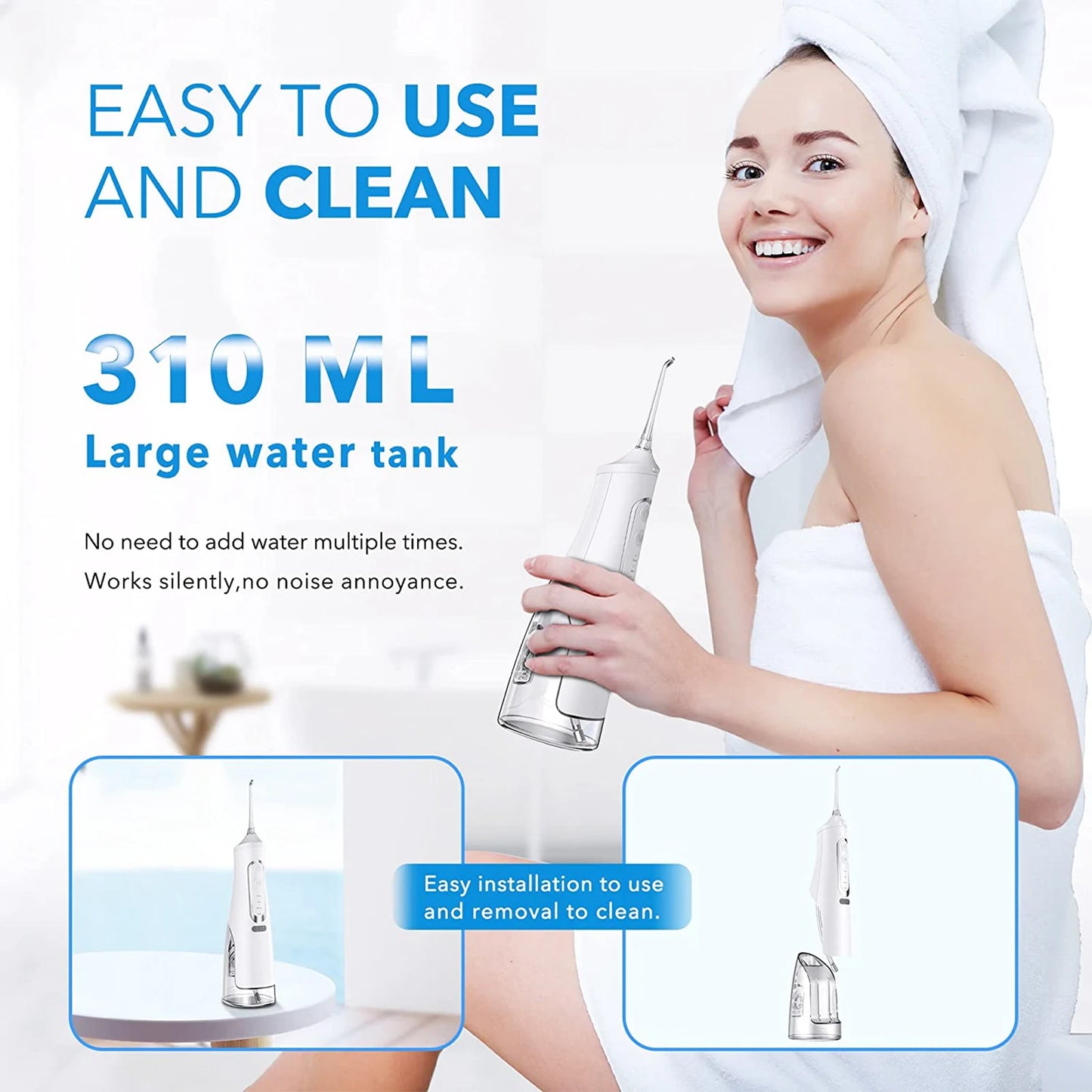 Water Flossing Flosser Electric Toothbrush Power Flosser Water Dental Water Teeth Cleaner Machine