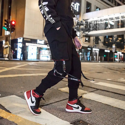 Harajuku Joggers Cargo Pants Men Fashion Casual Multi Pocket Streetwear techwear Men Women Sport Trousers Trending y2k Style