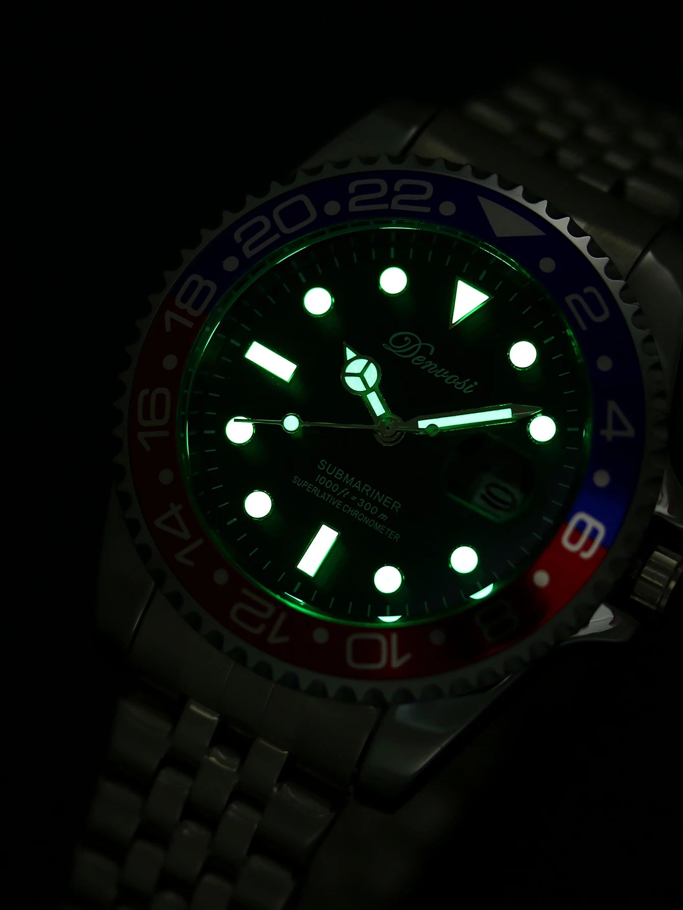 Denvosi Stainless Steel BRAND Luxury Quartz Watches for Men OEM  Sales  Montre Quartz Pour Homme