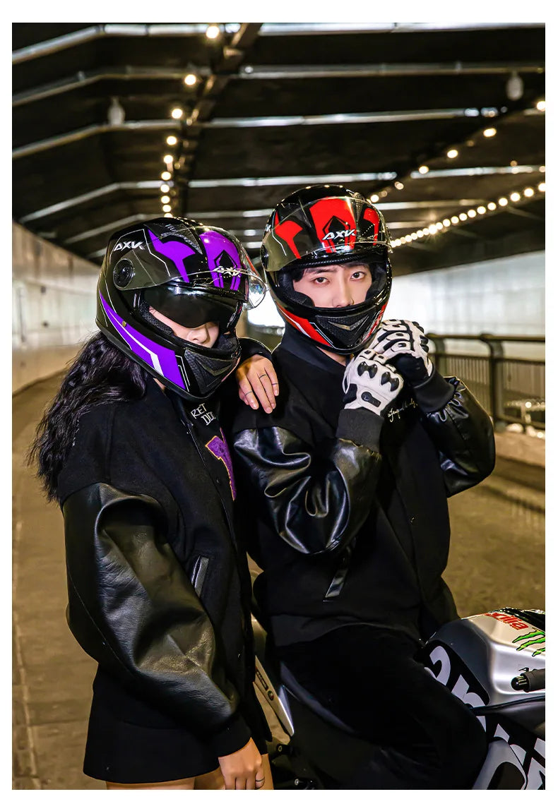 2025 NEW LA  New National Standard 3C Certified Electric Motorcycle Helmet Winter Warm Motorcycle Four Seasons Riding Helmet