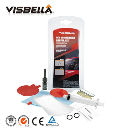 Car Windshield Repair Kit DIY Window Repair Tool Windscreen Glass Scratch Crack Restore Renewal Window Screen Polishing
