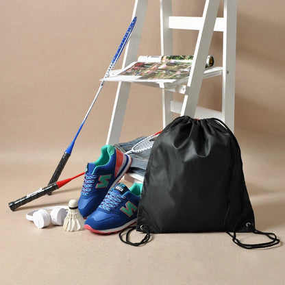 Personalized Logotote Sport Storage Polyester Drawstring Backpack Bag for Kids