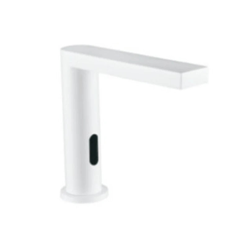 Commercial Touchless Automatic Sensor Bathroom Sink Faucet with Chrome Vanity Faucets, Hands Free Bathroom Water Tap