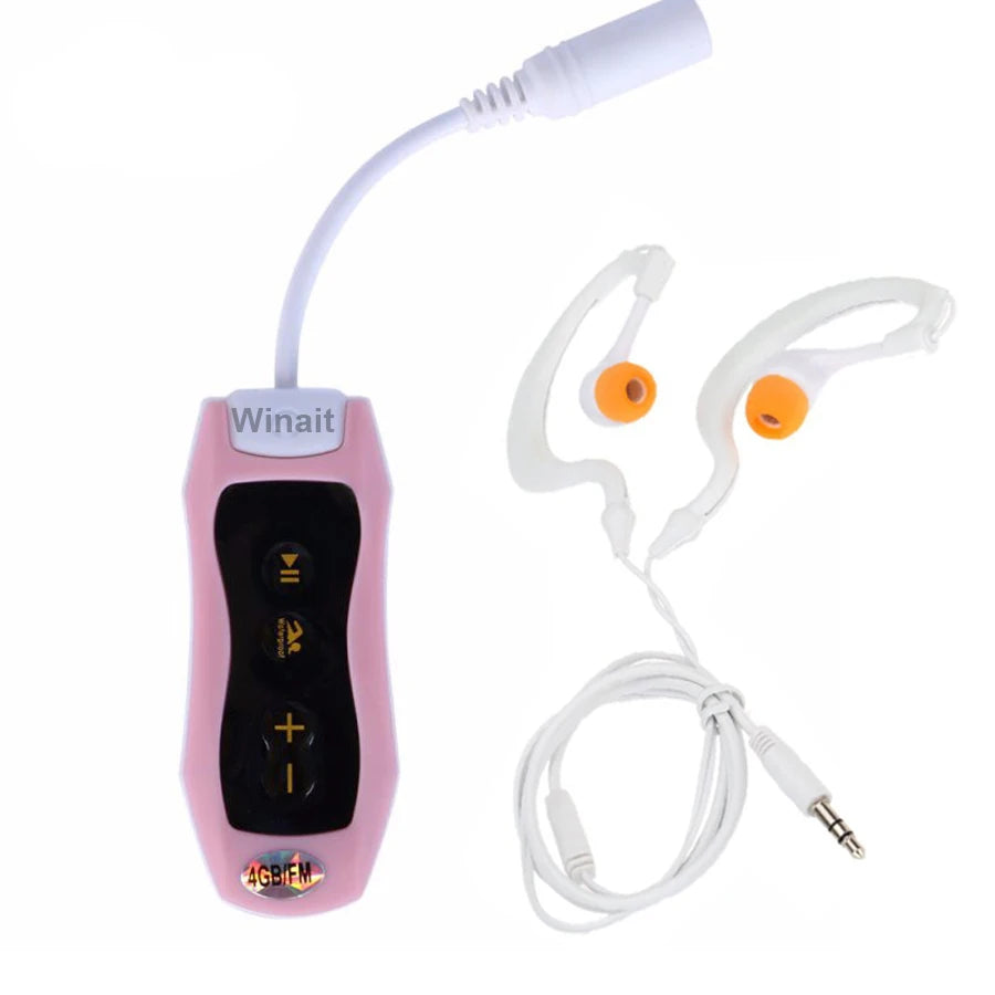 Winait Portable SWimming Sports Waterproof MP3 Player with FM