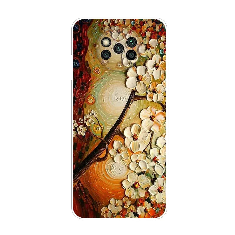 Phone Case For Poco X3 Pro Cover TPU Coque Cool Slim Clear Covers for Xiaomi Poco X3 NFC Case PocX3 X 3 Silicon Funda Cartoon