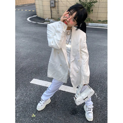 2025 Celebrity Inspired Heavy Metal Platform High-Top Shoes Women Punk Small Leather Shoes Gothic Dark Motorcycle Boots Fashion