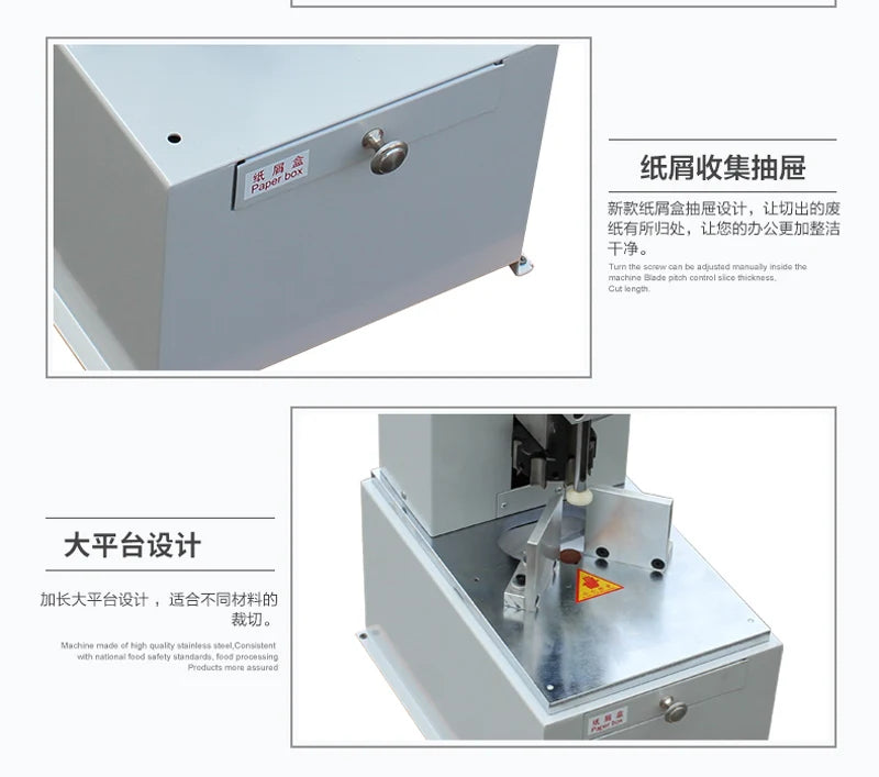 Manual Round Corner Cutter Cutting Guillotine Machine
