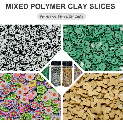 US Warehouses High Flash Spring Chunky Glitter 24 Color Bottle Set for Diy Makeup Manicure Handcrafted Cups Gift-making and More