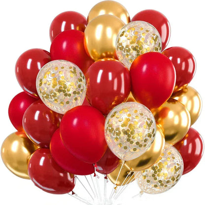 30pcs Globos Confetti Latex Balloons Wedding Decoration Baby Shower Birthday Party Decor Clear Air Balloons Valentine's Day