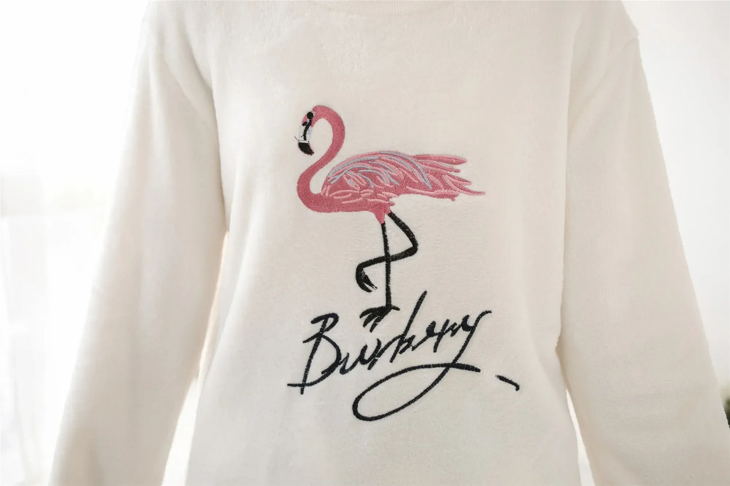 Women Pajamas Autumn Winter Flannel Warm Woman Sleepwear Korean cute Cartoon Pajama Set Fashion Pijama Mujer Home Cloth Pyjamas