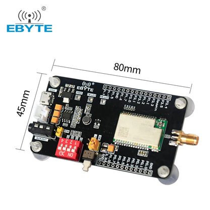 E200-470A17S Long Range Real Time Intercom Mobile Communication Wireless Audio Module USB Interface Test Board Kits With Antenna