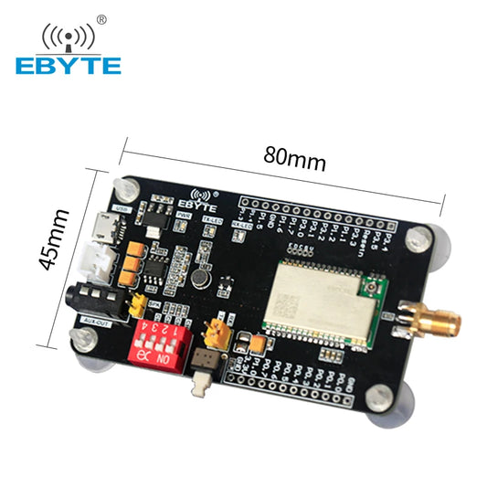 E200-470A17S Long Range Real Time Intercom Mobile Communication Wireless Audio Module USB Interface Test Board Kits With Antenna