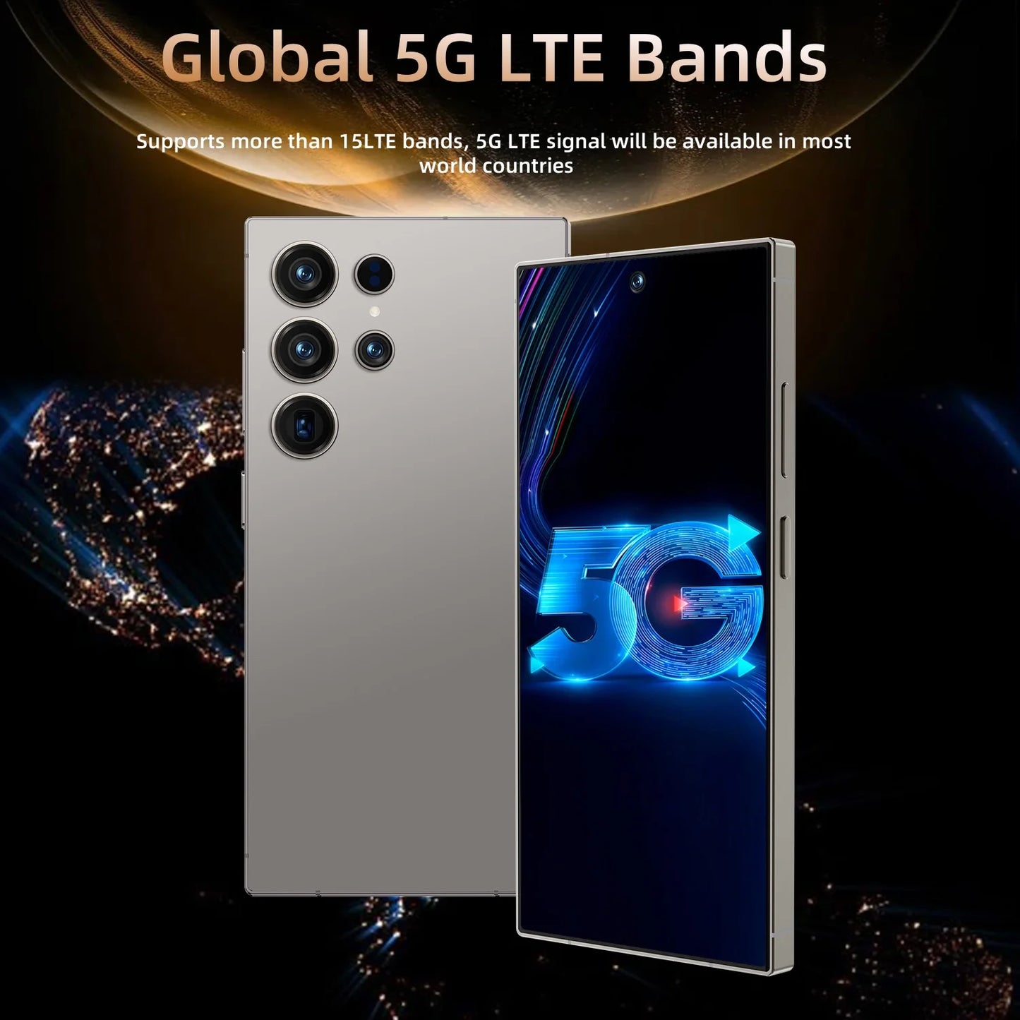 High Quality Best Selling S25 Ultra Original 2025 New Smartphone 16G+1TB Android  Built-in Pen 5G Mobile Phone Global Telephone