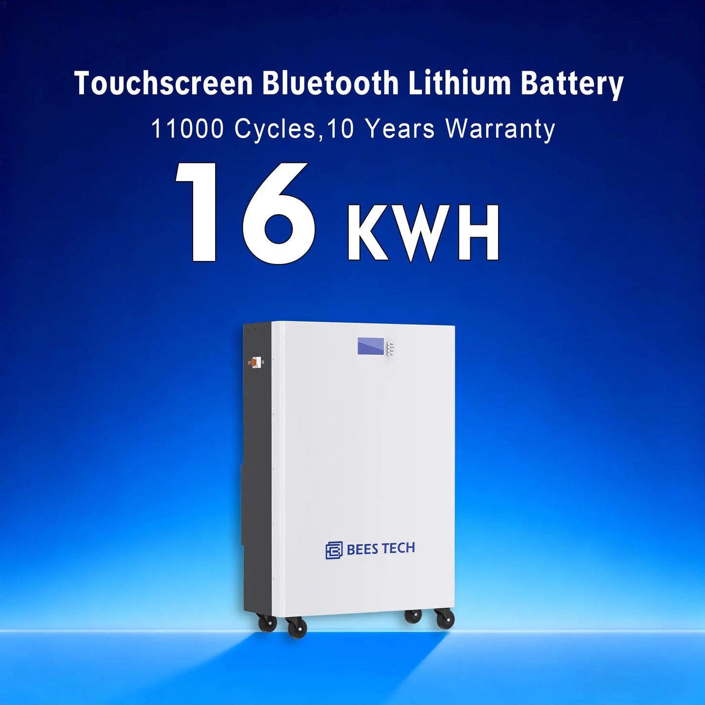 Bees Tech Eu Stock 5kwh 10kwh 15kwh 16kwh Long Lifespan (11000 Cycle) Powmr 48 Box 51.2v Lifepo4 48v 600ah 30kwh Battery Pack