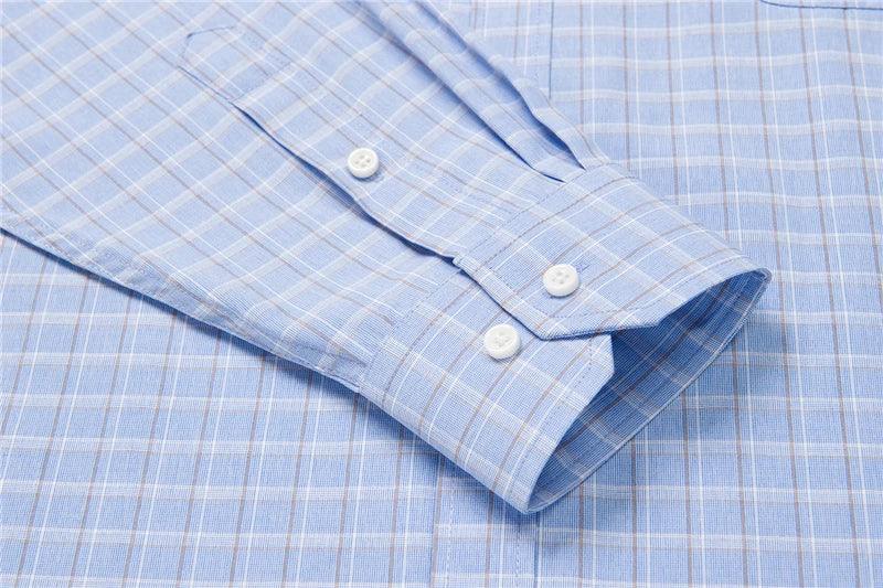6XL 7XL 8XL 9XL 10XL Elegant Classic Youth Men's Business Casual Striped Long Sleeve Shirt Autumn Brand big Size Loose Shirt