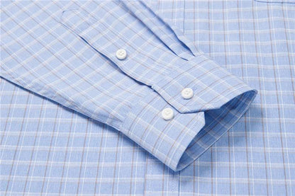 6XL 7XL 8XL 9XL 10XL Elegant Classic Youth Men's Business Casual Striped Long Sleeve Shirt Autumn Brand big Size Loose Shirt