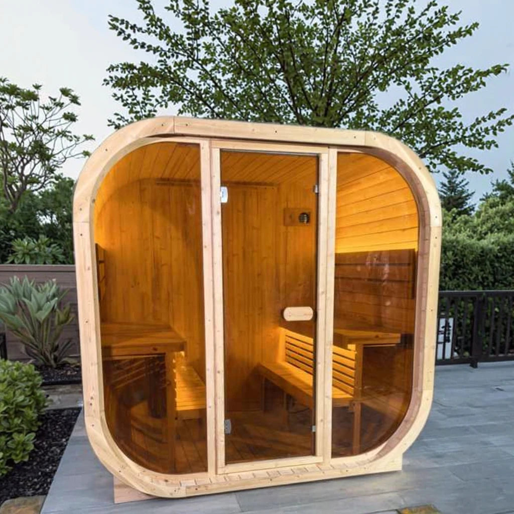 The Signature Spruce Sauna | Breathtaking Views & Intelligent Climate for Ultimate Relaxation
