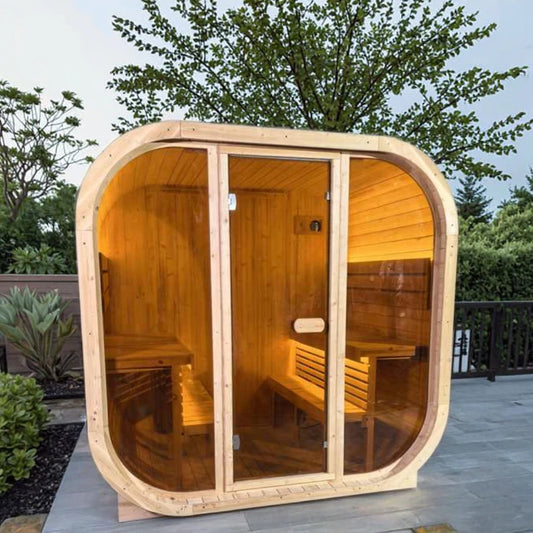 The Signature Spruce Sauna | Breathtaking Views & Intelligent Climate for Ultimate Relaxation by PDG ibma