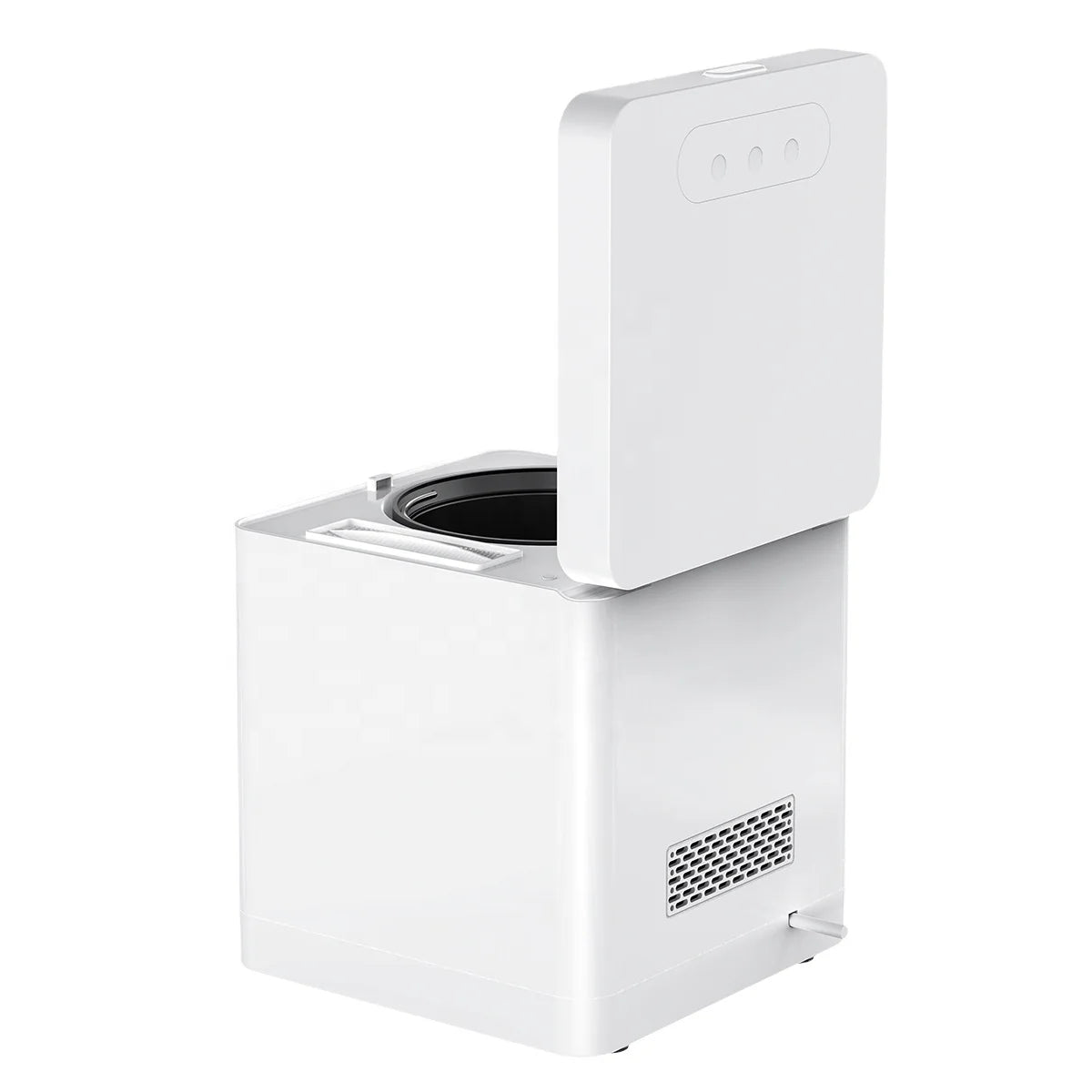 Kitchen Waste Processor & Composter Household Electric 500 HP Stainless Steel 3-4 Stage Grinding Odor Free Eco-Friendly