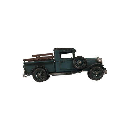 HMS 5\" Hand Painted Die-Cast Metal Ford Model a Pickup 1928 Truck Toy for Play