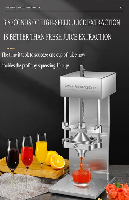 Electric Juicer Orange Juice Squeezer Citrus Lemon Juicer Automatic Fresh Squeezer Machine Fruit Blender