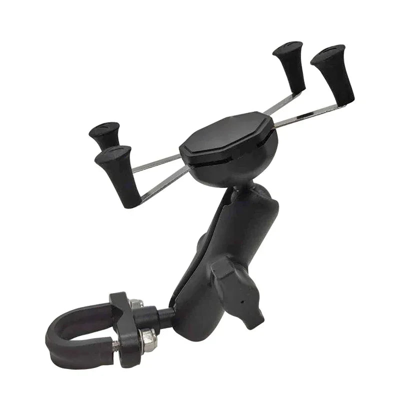 Grip U Bolt Base Ball Mounts Motorcycle Bike Stand Holder Phone Moto Aluminum Flexible Waterproof Bicycle Phone Holder for Ram