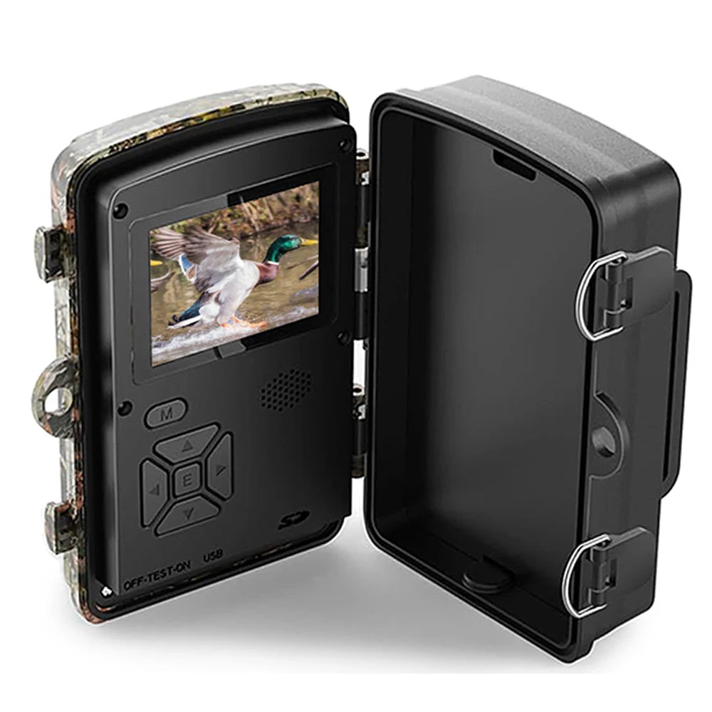 DH1 Wildlife Trail Camera Night Vision  Animal Trap Camera 1080P IR Trail Hunting Camera With Wide-angle Lens IP66 Waterproof