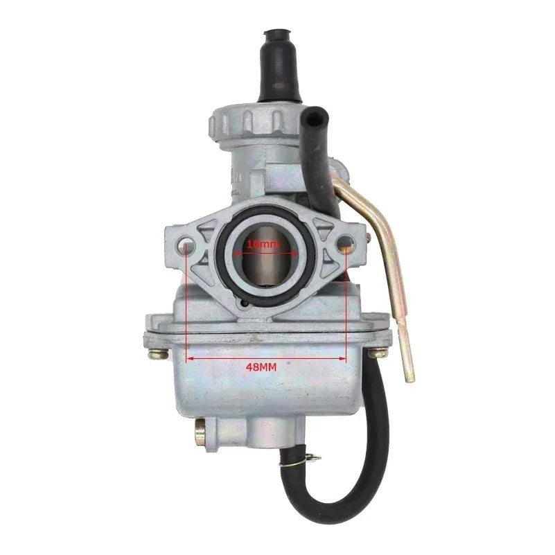 Motorcycle PZ16 16mm Carburetor Hand Choke for KEIHIN Honda Redcat 50cc 70cc 90cc ATV Quad Go Kart Carburador Moto