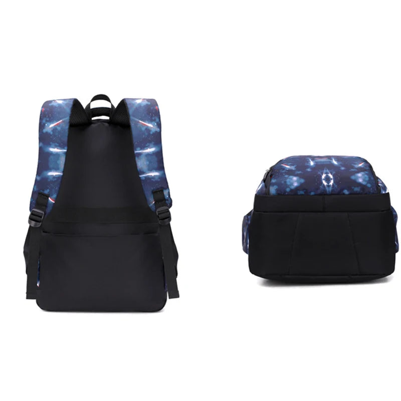 Teenagers Backpacks Boys Fashion Star School Bags Children Travel Bag Kids Knapsack Primary School Backpack Students Bag 9-16Y