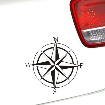 Compass Car Compass Stickers Laptop Vinyl Decal Notebook Car Truck Decor Vinyl Sticker Gift Die Cut Decals Latop Window Glass