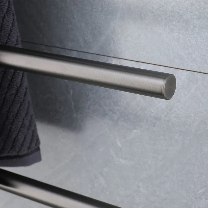 Best Selling 304 Stainless Steel Electric Heating Towel Rack Durable Modern Design 60cm Heated Rail Towel Warmer