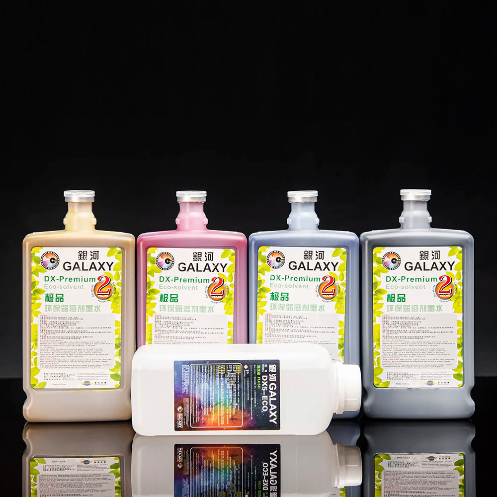 Galaxy Cleaning Solution Liquid Cleaning Flush for Solvent Printers Ink Solvent Cleaning Digital Printing