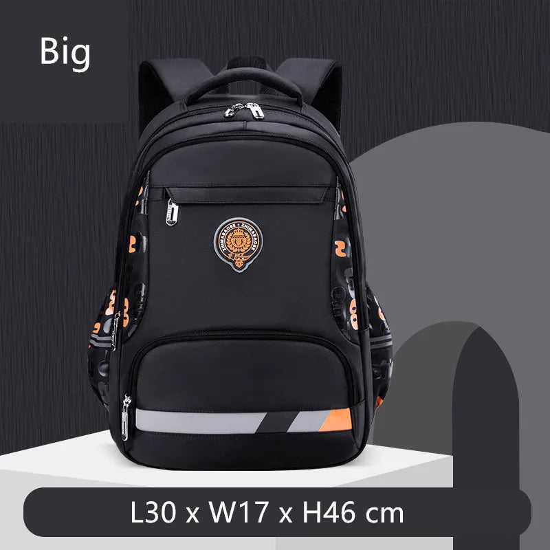 primary child school backpacks boys bookbag student luminous backpack large waterproof backpack for school teen boy schoolbag
