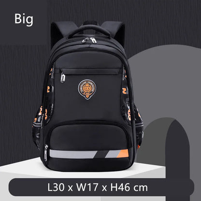 primary child school backpacks boys bookbag student luminous backpack large waterproof backpack for school teen boy schoolbag