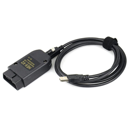 Newest Hex Vii V25.3 STM32F429 Chip Unlimited VINs HEX V2 USB Online Update Diagnostic Tools VAG VCDS for VW AUDI Skoda Seat