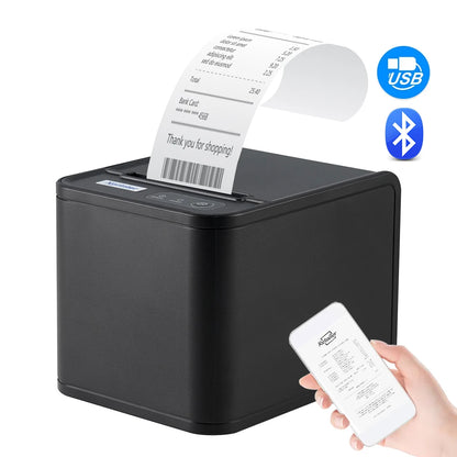 80mm Wireless USB Mini Thermal Printer for POS System Stock Item