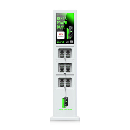 Waterproof 4G Portable Power Station 6000mAh Fast Charging Vending Phone Charging Station with LED Features Rental Power Bank