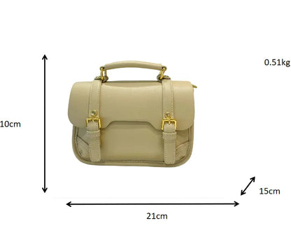 2023 New Niche Lychee Pattern Handbag Summer Simple Small Square Bag High-End and Versatile Crossbody Bag for Women
