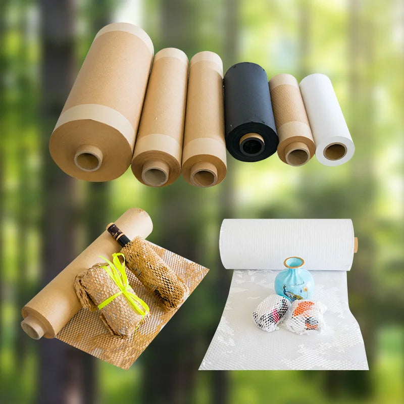 Hot Sale Filling Boxed Honeycomb Kraft Paper Wrapping Material Packaging Cushion