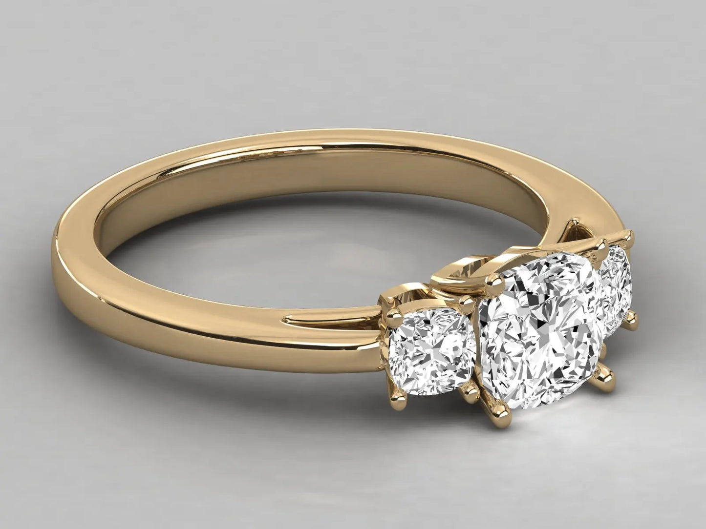 Buy KRISHNAM JEWELS Third Party Certified Natural High Quality Solitaire Diamond Ring Trendy Design for Women Wedding Occasions