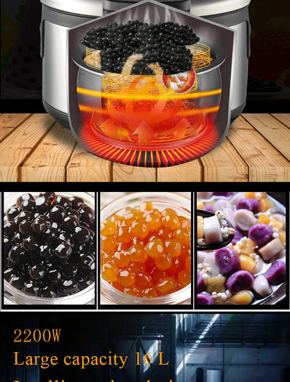 Rice Cooker 16L Customizable Rice Warmer Digital Multicooker Multifunction Rice Cooker 5kg 16L