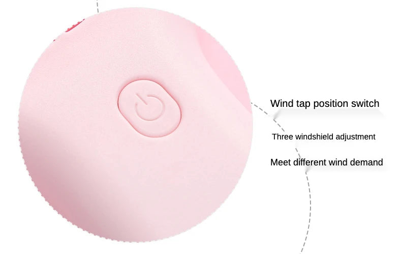 Colorful handheld mini fan portable USB charging convenient creative cool small fan pocket handheld fan summer gift