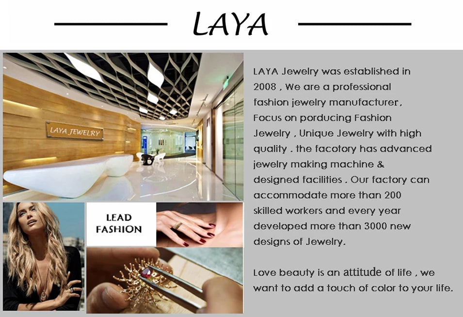 LAYA Drop Earrings For Women Mother's Day Oval Shape Personalized Design 925 Sterling Silver Original Luxury Jewelry 2022 Trend
