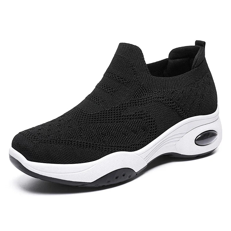 Women's Casual Sneakers Comfortable Breathable Boat Shoes Flats Disposable Zapatos De Mujer