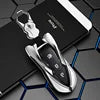 Zinc Alloy Leather Car Smart Key Case Bag High Quality Fit for Ford 2017/2018/2019/2020 F150/Explorer/MustangF55 Key Shell