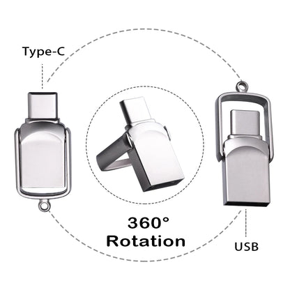 NEW Mini 64GB 128GB Type C Ultra Dual USB Flash Drive Memory Stick Thumb Pen Drive Creative Gifts for Business USB Flash Drives