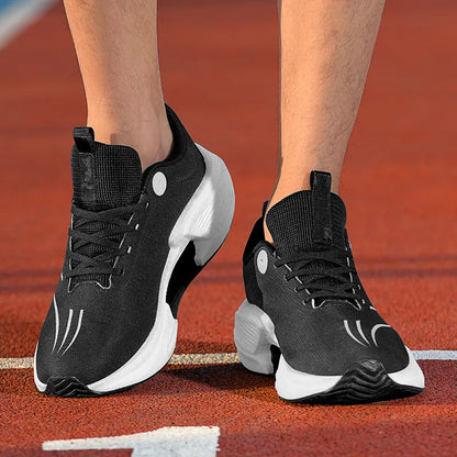 Logo Custom Modern Stylish Synthetic Casual Sneakers Ergonomic Cushioning Lightweight for Travel Walking and Fashion Sportswear