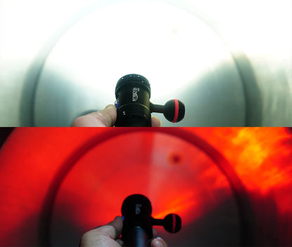 Nitescuba V20 Diving Led Video Light Glare 2000 Lumen Astigmatism Lamp Focus With Red Light Tg6 Gopro Underwater Photography