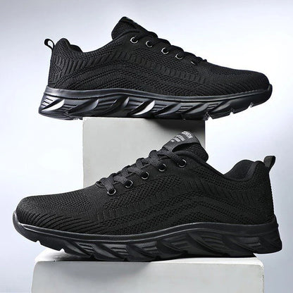 Y Men's 46 Big Size Lightweight Breathable Running Waking Style Sport Mesh Soft Sole Casual Sneakers Shoes for Men
