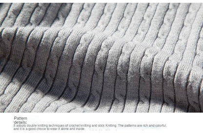 2023 Winter High Neck Thick Warm Sweater Men Turtleneck Brand Mens Sweaters Slim Fit Pullover Men Knitwear Male Double Collar3Xl